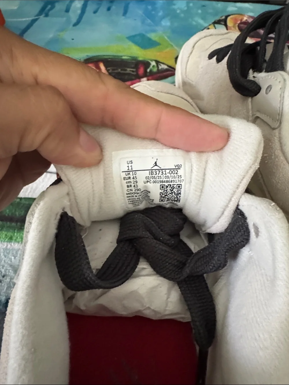Jordan athletic sneakers